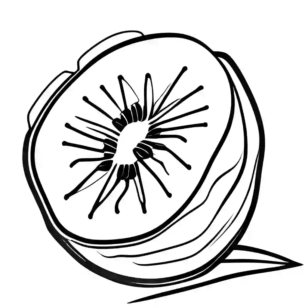 Kiwis coloring pages